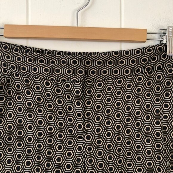 Laundry Womens Pants Cropped Geometric Print Size 8 - Picture 4 of 9